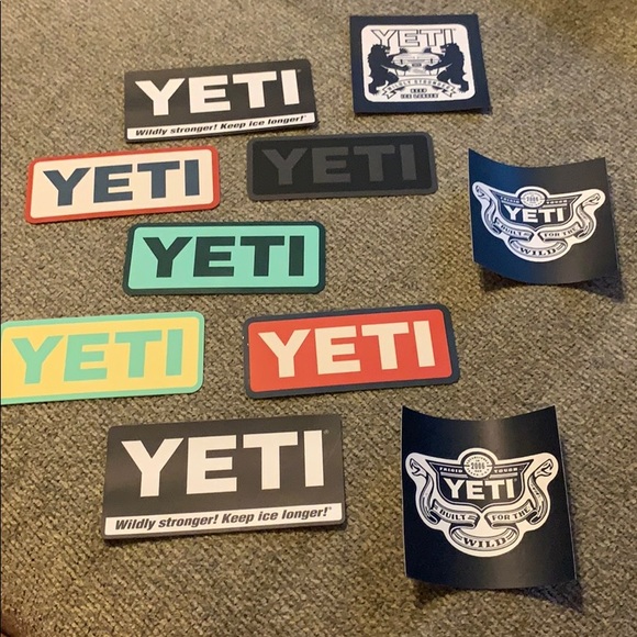 Yeti Accessories - Yeti Sticker Bundle!